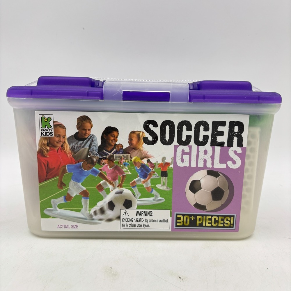 Kaskey Kids Soccer Girls Pink vs Blue SEALED 2005 Football Women Sports